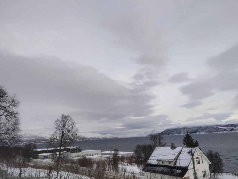 Apartment In Tromso With Sea And Mountain View Kültér fotó